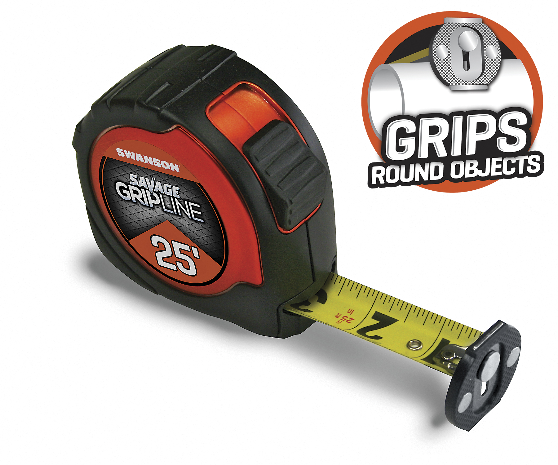 Swanson Tool Introduces First Tape Measure to Grip Round Objects