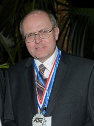 Ronnie Bush, Sr. was honored with the Gates Tools for Schools/ASE Instructor of the Year award.