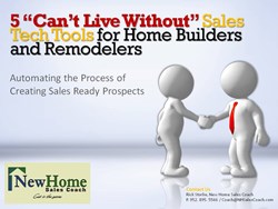 New Home Sales Coach, training for home builders, Rick Storlie