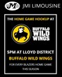 The Home Game Hookup from Buffalo Wild Wings & JMI Limousine is...