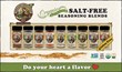 Engage Organics Salt-free Seasoning Blends, the Wine-Country's...