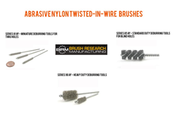 Nylon Abrasive Tube Brushes from BRM