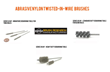 BRM Announces Twisted-in-Wire Nylon Abrasive Brushes (Tube Brushes)...