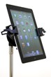 The Manos Mount holds the widest variety of devices, from smartphones to tablets up to 13 inches in size.