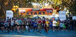 Turkey Trot Start 2012