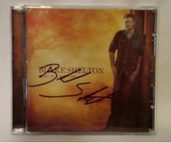 Blake Shelton autographed this CD for the eBay online auction to benefit The Salvation Army Nashville Area Command Angel Tree program