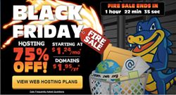 Hostgator Black Friday & Cyber monday 2013 Promotion