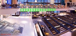 3D Projection Mapping, interior lobby projection, trade show projection mapping, convention projection mapping