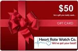 complimentary gift certificate, cyber monday, heart rate watch company