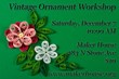 The Holidays Arrive Vintage Style at Maker House