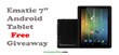 AccessoryTree.com Announces The Ematic 7” Tablet Giveaway
