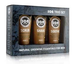 Grooming Shaving Trio Set for Men.