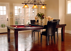 Carsten pool dining table by A E Schmidt