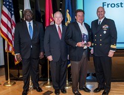 Frost Supply St. Louis was recently awarded best government supplier award by the Defense Logistics Agency, for excellence in shipping cost-efficient electrical and lighting supplies and industrial equipment.