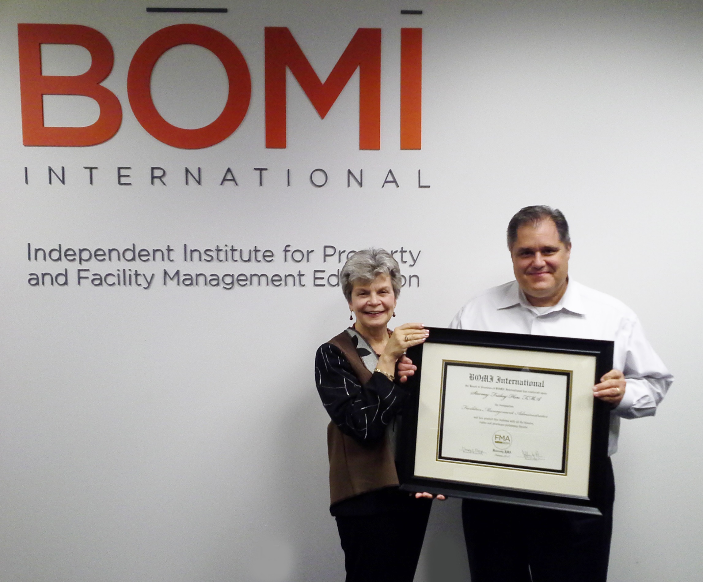 Bomi International Awards First Ever Honorary Fma Designation