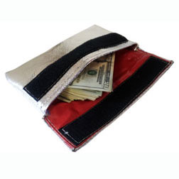 Jewelry Black RAYCorp Money Documents Fire & Water Resistant Large Cash & Envelope Holder Fireproof Money & Document Bag 11x15 Protect Your Valuables 