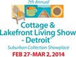 Relief from the Weather at Cottage & Lakefront Living Show Opening...