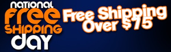 free shipping, no cost shipping, complimentary shipping, customer shipping, national free shipping day