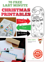 Christmas printables