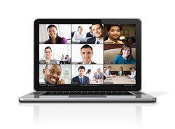 A Zoom Cloud Meeting