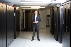 C4L Chairman in Bournemouth Data Centre