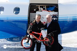 PlaneSense, Inc. Pilatus PC-12 Toys for Tots