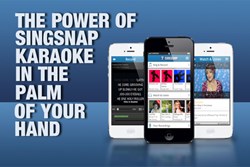 SingSnap Karaoke on iPhone