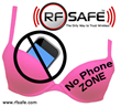 Bra No Phone Zone - Breast Cancer Warning