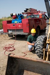 Jenny single-stage service vehicle compressor
