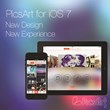 iOS7-Redesigned PicsArt Launched at Christmas