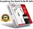 RF Safe Cell Phone Radiation Shield, Ferrite Bead and Air-tube...