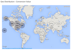 Geo Distribution Report For AdWords