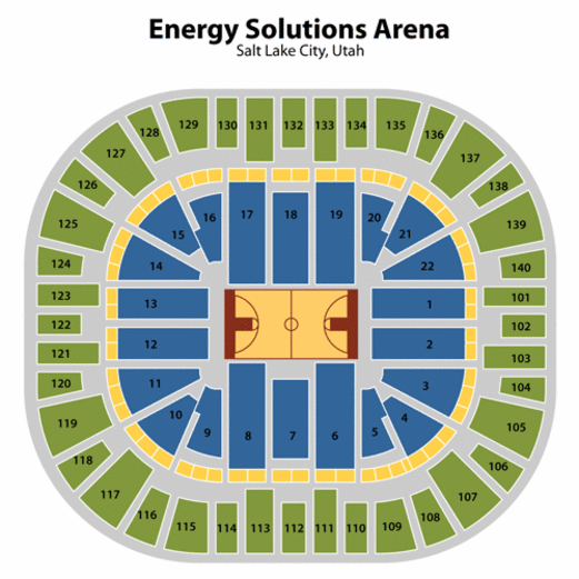 Austad Auditorium Seating Chart