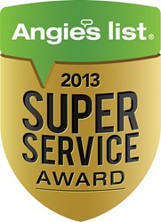 FrontPoint Security, Winner of 2013 Angie's List Super Service Award