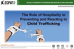 Educational Institute, AHLEI, ECPAT-USA, human trafficking, child sex trafficking