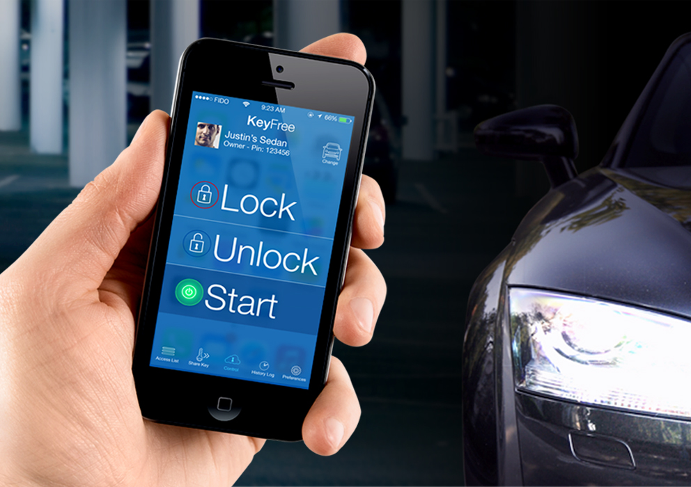 Keyfree Technologies Inc. Launches the First Digital Car Key