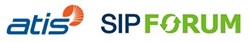 ATIS and SIP Forum logos