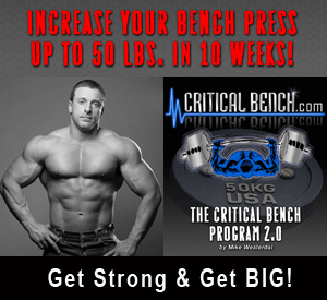 How To Build Muscle Fast Can The Critical Bench Help People