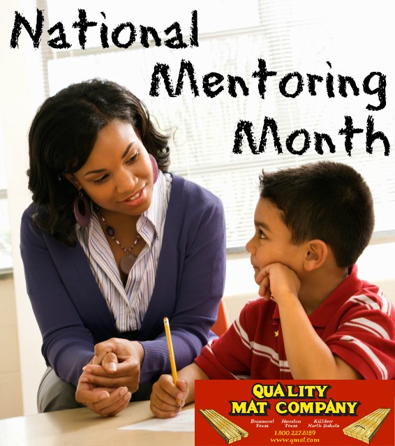 Quality Mat Company Celebrates National Mentoring Month in January