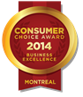 2013-2014 Montreal Consumer Choice Award Winners