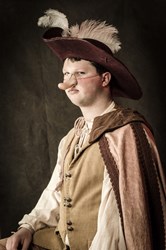 Cyrano de Bergerac at Highland Hall cast photo