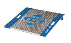 Plates esigned for the safe transport and distribution of gas cylinders on and off pallets