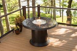 Grand Colonial Dining Fire Pit Table