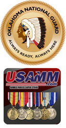 Oklahoma National Guard Unit Crests