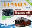 Coach Tickets for Odyssey Bus from Singapore to Kuala Lumpur Is Now...
