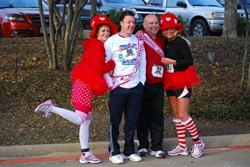 Valentine's Day, running, 5K, 1K, couples, family