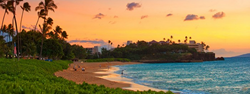 Sunset in Hawaii- planning a day destination wedding in Hawaii