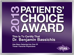 Dr. Benjamin Bassichis Award Winner