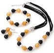 Pearl Crystal and Gemstone Jewelry Set Now Available on Aypearl.com