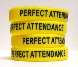 Perfect Attendance Bracelets